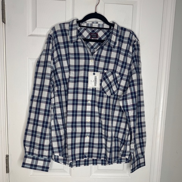 UNTUCKit Tops - UNTUCKIT NWt Womans Sorbo Womans Plaid Buttondown Size 18‎ R